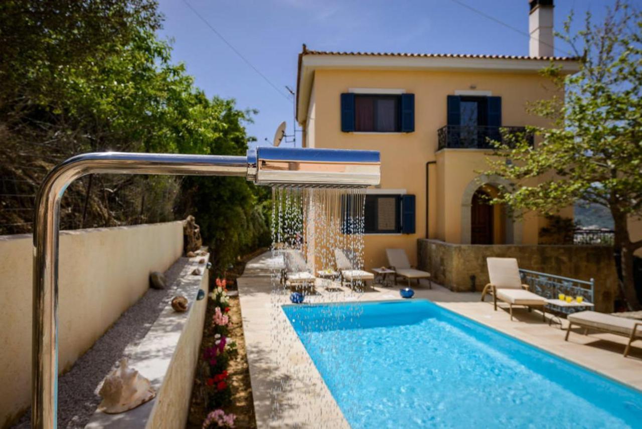 Seaview Villa Sofia ' Top Destination ' Kíssamos Buitenkant foto