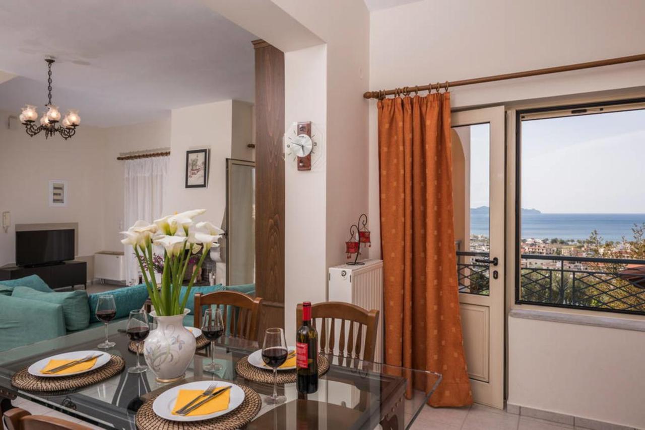 Seaview Villa Sofia ' Top Destination ' Kíssamos Buitenkant foto